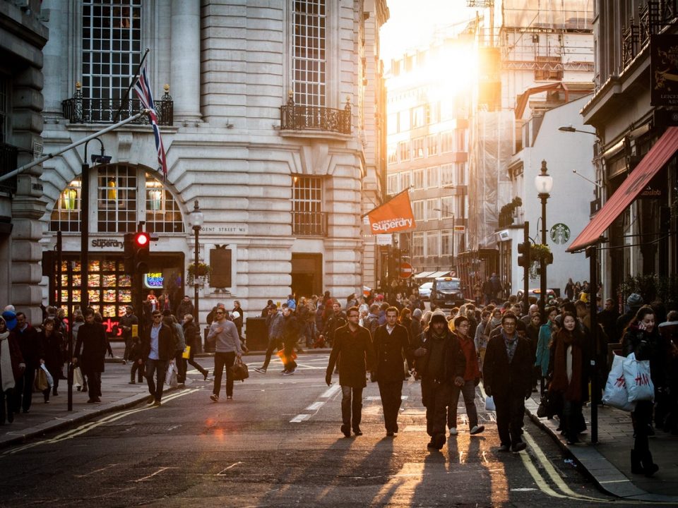 Busy London Street - Samir Salya